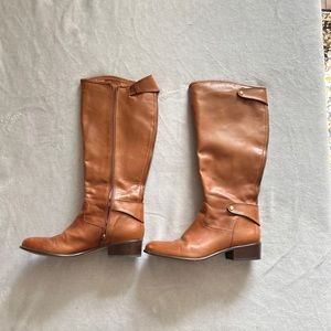 Corso Como Leather Saddle Color Boot 8M